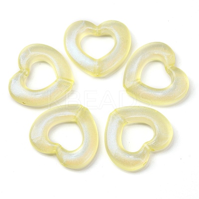 Luminous Transparent Acrylic Beads MACR-D024-19D-1