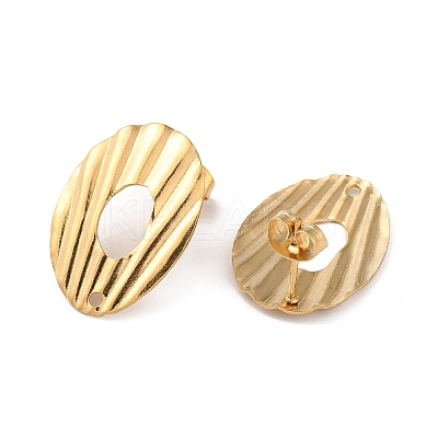 304 Stainless Steel Stud Earring Findings LS-STAS-P328-16G-1