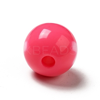 Two Tone Opaque Acrylic Beads SACR-K003-02A-1