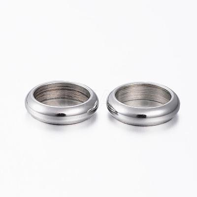 Tarnish Resistant 201 Stainless Steel Spacer Beads STAS-H376-55-1