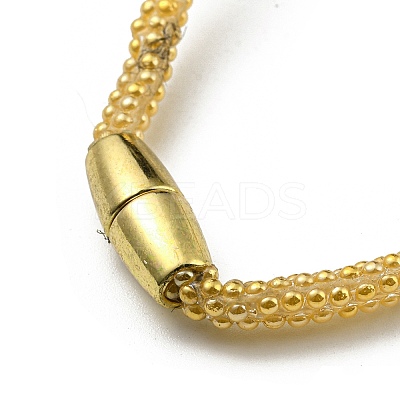 Rhinestone Tennis Necklace NJEW-R263-26C-G-1