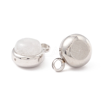 Natural Quartz Crystal Charms G-K325-01P-03-1