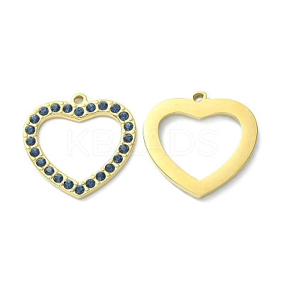 Real 14K Gold Plated 304 Stainless Steel Pendants STAS-L269-009G-02-1