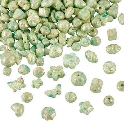 100G Opaque Acrylic Beads FIND-TA0008-40-1