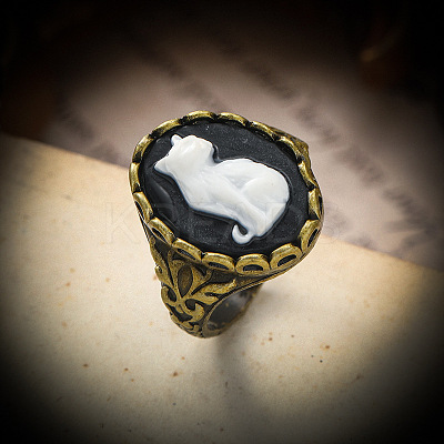 Alloy with Resin Finger Rings FS-WGE901F-04-1