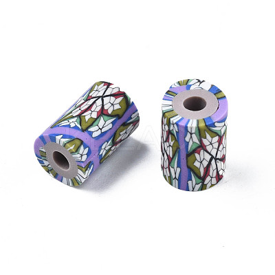 Handmade Polymer Clay Beads CLAY-N008-046-01-1