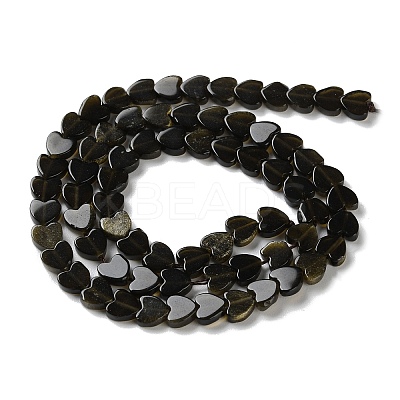 Opalite/Synthetic Goldstone/Natural Golden Sheen Obsidian/Amethyst/Strawberry Quartz Beads Strands G-M403-A45-02-1
