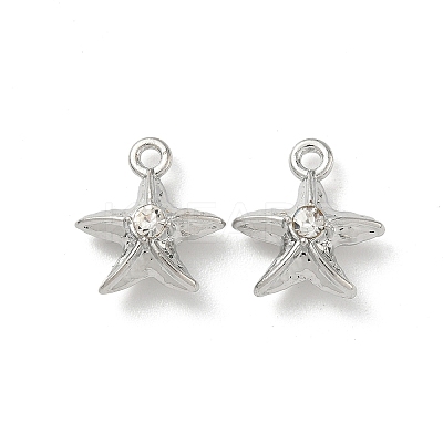 Alloy Rhinestone Pendants FIND-L024-08P-1