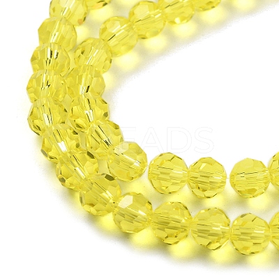 Transparent Glass Bead Strands X-GLAA-G013-6mm-68-1