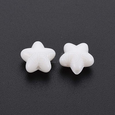 Opaque Acrylic Beads MACR-S373-26-A10-1