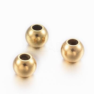 Ion Plating(IP) 304 Stainless Steel Beads STAS-H394-09G-1