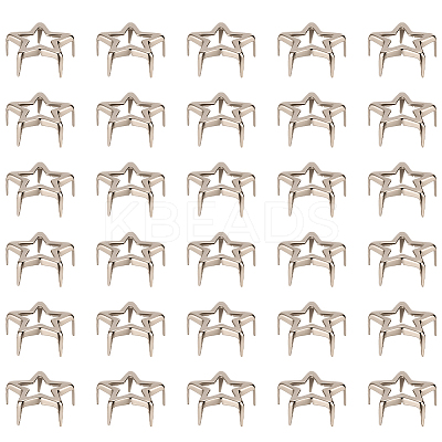 200Pcs Iron Studs Rivets IFIN-CY0001-01P-1