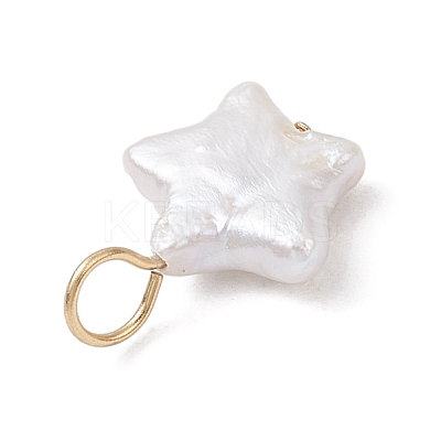 3Pcs 3 Styles Natural Keshi Pearl Pendants PALLOY-JF04240-1