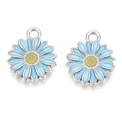 Alloy Enamel Pendants ENAM-A139-05P-03-1