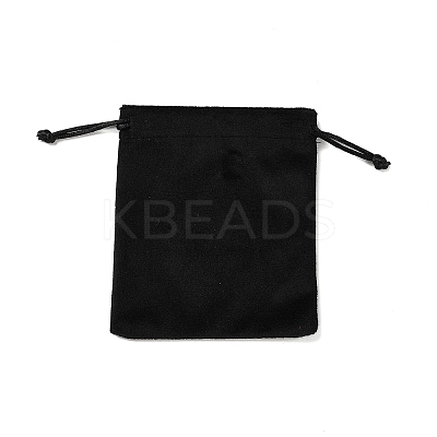 Velvet Jewelry Drawstring Storage Pouches ABAG-P013-02B-01-1