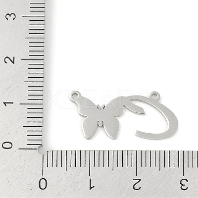 Non-Tarnish 304 Stainless Steel Pendants STAS-L279-002P-C-1