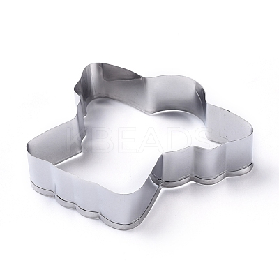 Tarnish Resistant Stainless Steel Cookie Cutters DIY-E028-18-1