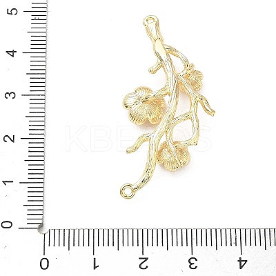 Brass Links Connector Charms KK-G601-06G-01-1