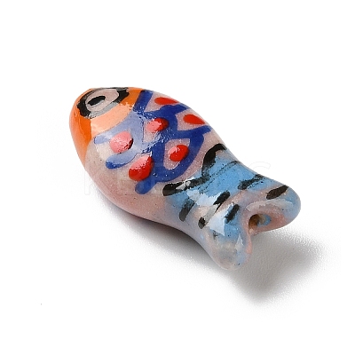 Handmade Porcelain Beads PORC-Z006-04B-02-1