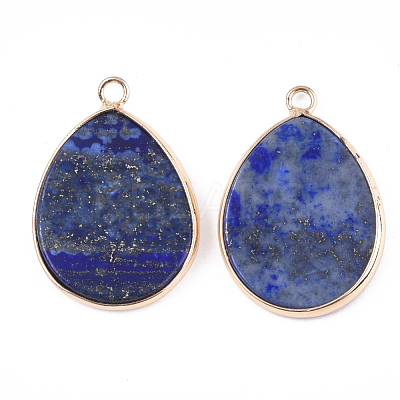 Natural Lapis Lazuli Pendants G-S344-57C-1