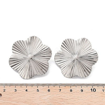 Non-Tarnish 304 Stainless Steel Stud Earring Findings STAS-P357-01C-P-1