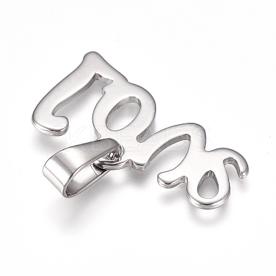 Tarnish Resistant 304 Stainless Steel Pendants LS-STAS-I135-01P-1