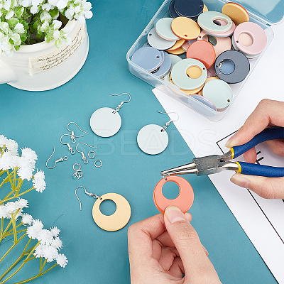DIY Dangle Earring Making Kits DIY-NB0005-85-1