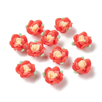 Handmade Polymer Clay Beads CLAY-G111-02-1
