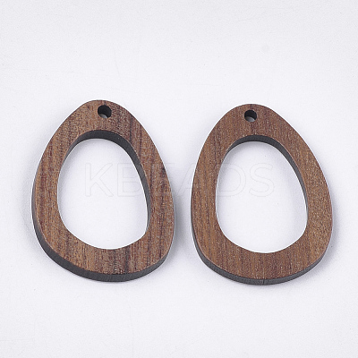Walnut Wood Pendants WOOD-S054-02-1