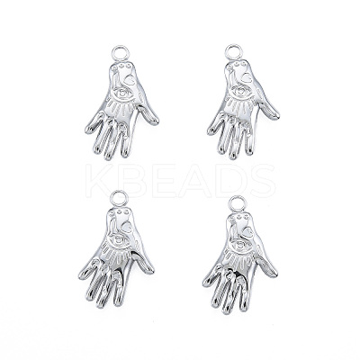Non-Tarnish 201 Stainless Steel Pendants STAS-N098-236P-1