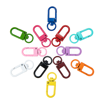 Metal Swivel Clasps PALLOY-CJ0001-46-1