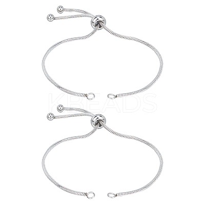 Adjustable 304 Stainless Steel Bracelet Making STAS-UN0002-54P-1