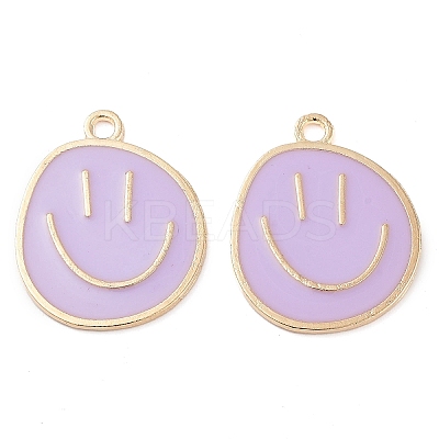Alloy Enamel Pendants PALLOY-S192-03G-03-1