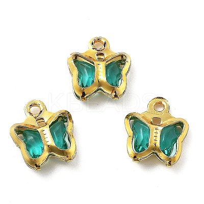 Glass Charms KK-R216-19G-01-1
