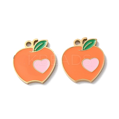 Ion Plating(IP) 304 Stainless Steel Charms STAS-C083-19G-01-1