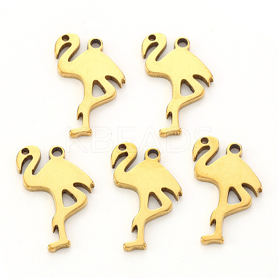 PVD Vacuum Plating 304 Stainless Steel Pendants LS-STAS-N092-36G-1