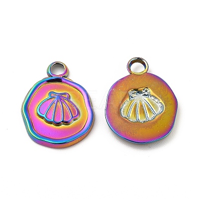 Ion Plating(IP) 304 Stainless Steel Pendants STAS-A070-43MC-1