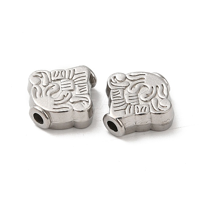 Non-Tarnish 304 Stainless Steel Beads STAS-I203-52P-1
