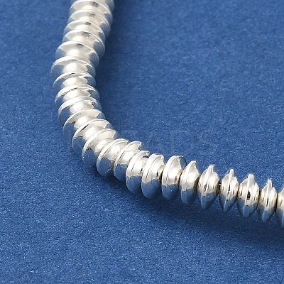 Electroplated Synthetic Non-magnetic Hematite Beads Strands G-I364-F01-S-1