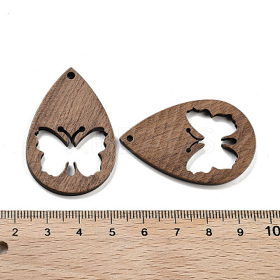 Walnut Wood Pendants FIND-Z050-09C-1
