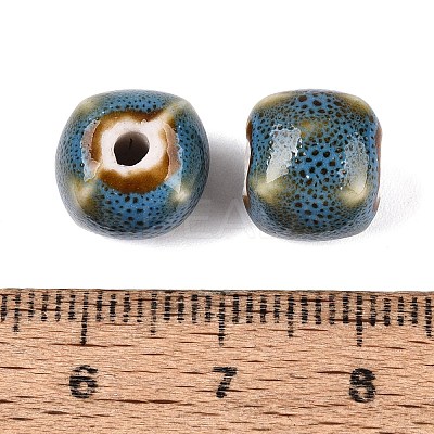 Vintage Handmade Porcelain Beads PORC-N013-18-08-1