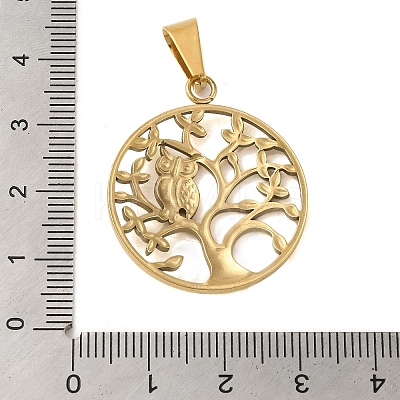 Ion Plating(IP) 304 Stainless Steel Pendants STAS-C103-37G-1