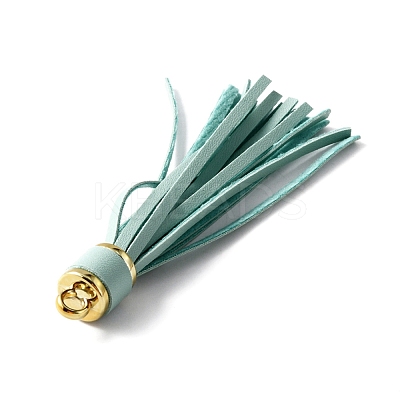 PVC Tassel Pendant FIND-WH0108-47C-1