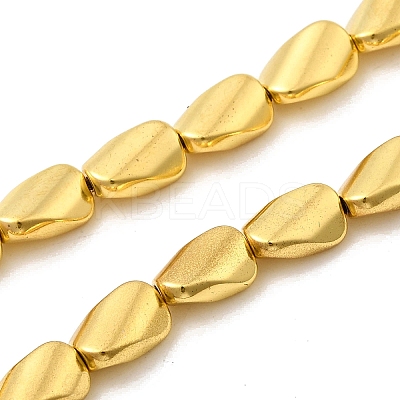Electroplate Glass Beads Strands EGLA-F166-05A-G-1