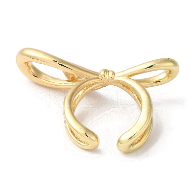 Alloy Open Cuff Rings for Women RJEW-S412-04G-07-1
