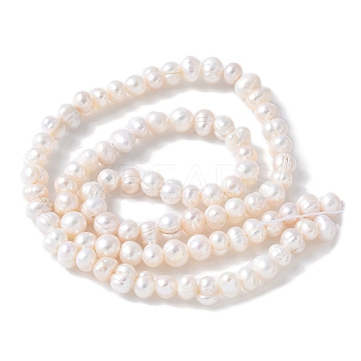 Natural Cultured Freshwater Pearl Beads Strands PEAR-I007-07L-03-1