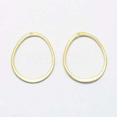 Brass Pendants KK-E716-042C-RS-1