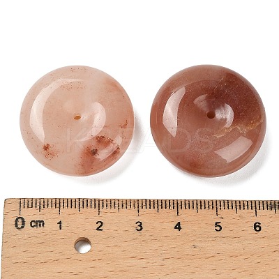 Natural Xinjiang Golden Silk Jade Pendants G-G290-02B-1