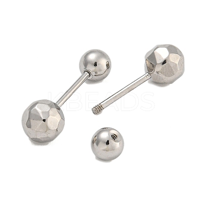 304 Stainless Steel Cartilage Earrings EJEW-B066-01K-P-1