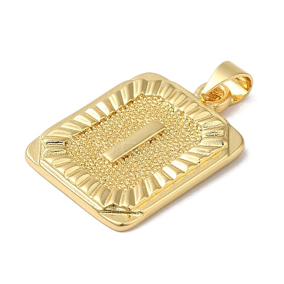 Rack Plating Brass Pendants KK-B092-42G-I-1